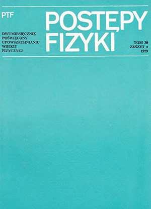 Postępy fizyki nr 2/1979