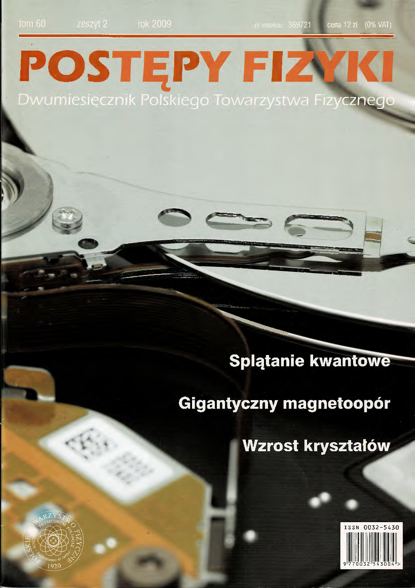 Postępy Fizyki 60 (2) 2009